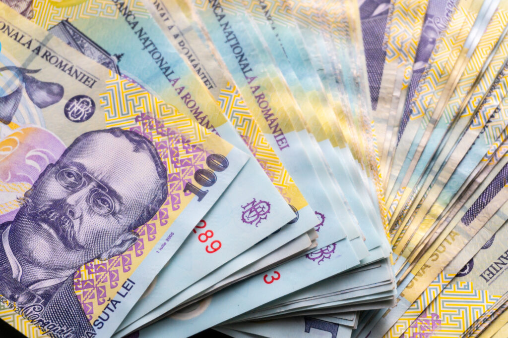 Ministerul Finanţelor a împrumutat luni peste 1 miliard de lei de la bănci, printr-o emisiune de obligaţiuni